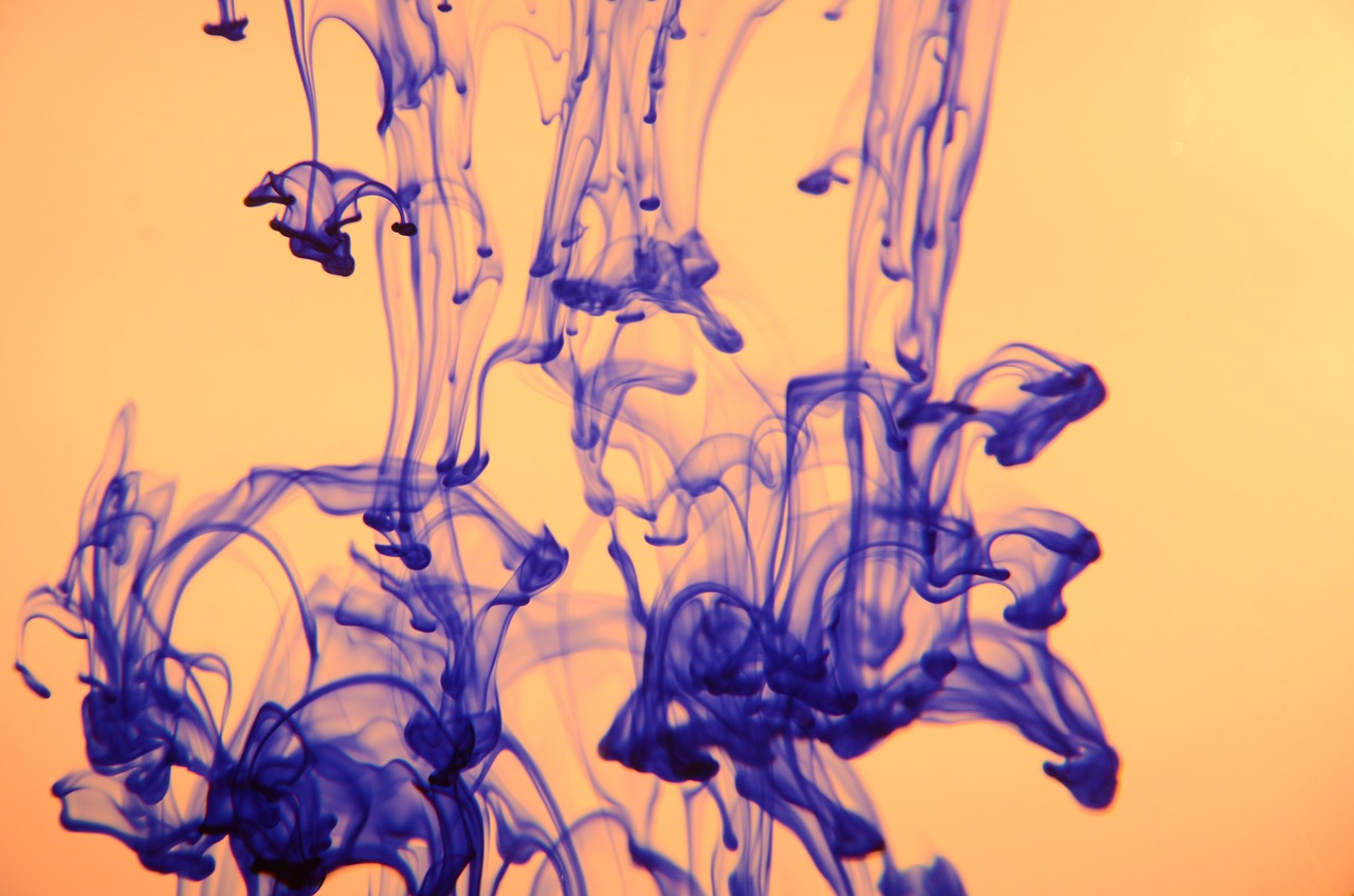 Ink water photo